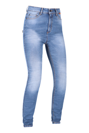 Vaqueros Cortos de Moto para Mujer Richa Second Skin Azul Lavado 42 corto