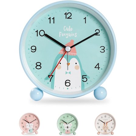 Barnealarmklokke for gutter og jenter, pedagogisk alarmklokke for barn