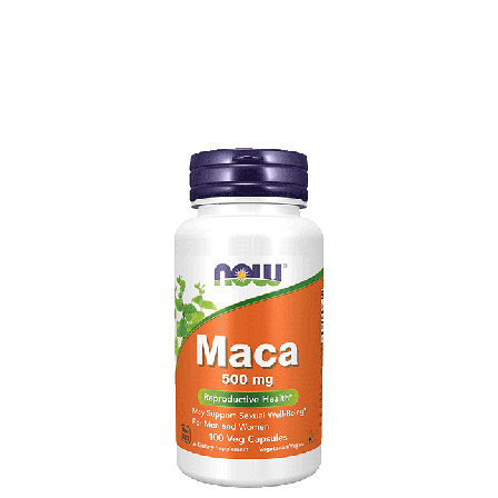 Superfood Now Foods Maca 500 mg 100 veg kapsler - Bodyman.dk