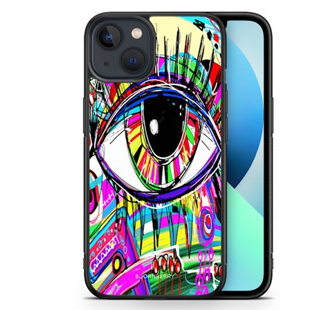 Bjornberry Skal iPhone 13 Mini - Abstrakt Öga