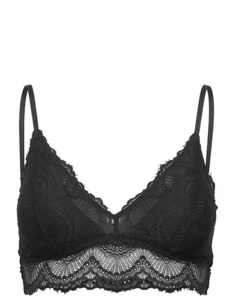 Gh Female Bralettes Lingerie Bras & Tops Soft Bras Triangle Bras Sort Gilly Hicks