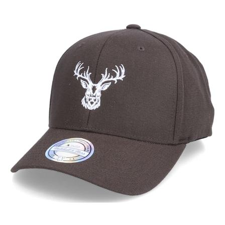 Hunter - Marron adjustable Casquette - Red Deer Logo Brown 110 Adjustable @ Hatstore