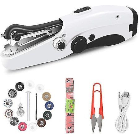 Mini Symaskine USB Opladning Håndholdt Elektrisk