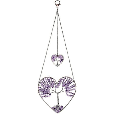 Ametyst Hjerte Livets Tre Drømmefanger