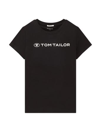Printed T-Shirt T-shirt Sort Tom Tailor