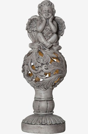 Star Trading - Solcellsdekoration Angel - Beige - Solcellslampor - Från Homeroom