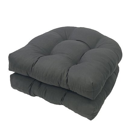 Ulkokäyttöön tarkoitetut tuolinpehmusteet, 2 kpl, terassikalusteiden lattiatyynyt - WELLNGS -MM