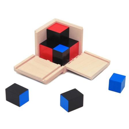 Kid Montessori varhaisen oppimisen algebra matematiikan binomiaalinen set puinen lelu
