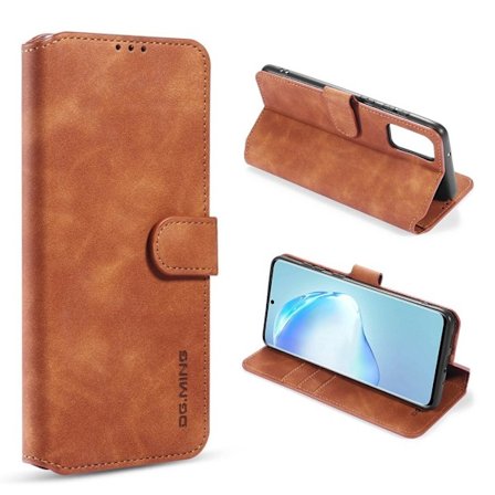 DG.MING Samsung Galaxy S20 Etui - Brun