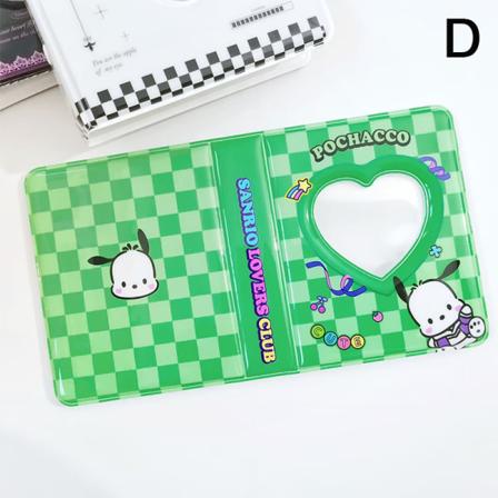 Sanrio 3 tommer fotoalbum og Cinnamoroll-kortholder Idol-gave F D