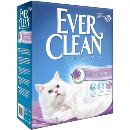 Ever Clean - Fresh Lavender - Kattesand 6 L - Katt - Kattesand & kattestrø - Klumpdannende kattesand - ZOO.no