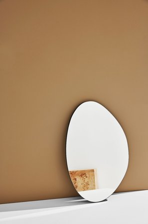 Pastill - Belle seinäpeili 75x50 cm - Hopea - Peilit pienet - - Homeroom