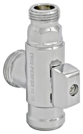 Trio Perfekta 8504996 Fördelare 1 förkromad med kulventil, Installation