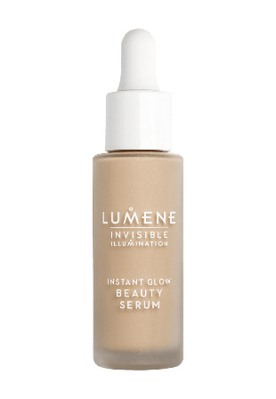 Lumene Invisible Illumination Instant Glow Beauty Serum Foundation Dam 30 ML