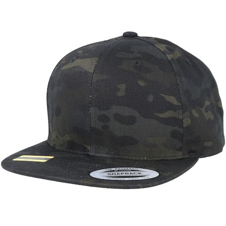 Yupoong - Camo snapback Cappellino - Multicam Black Camo Snapback @ Hatstore