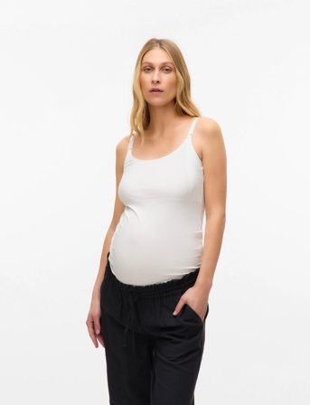Mamalicious Mlkerrie Strap Jrs Top 2F 2-P Noos - Black - L