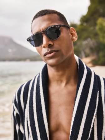 Graue Sonnenbrille