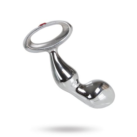 Sustainable Pleasure: Prostata Stimulator Anal Plug Metal - 9 cm