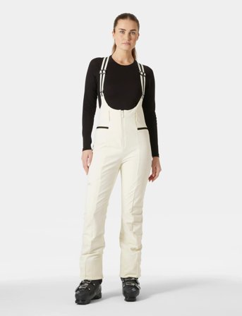 Helly Hansen W Avanti Softshell Bib Pant - Cream - L