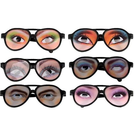 8pcs Funny Glasses