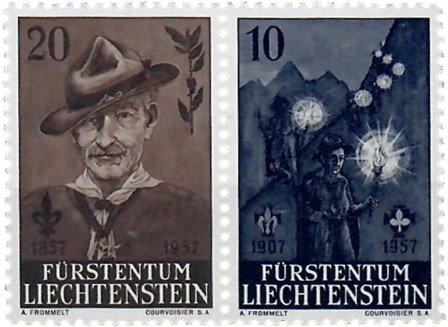 Liechtenstein 1957 - MICHEL 360-361 - Postfrisk
