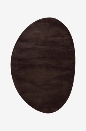 KM Home - Pestävä matto Soft - Ruskea - Nukka- & ryijymatot - 240X340 - - Homeroom