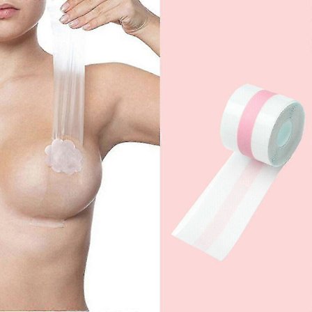5cmx5m Näkymätön Rintateippi Naisten Rintaliivit Nännien Suojus Liimattava Kohottava Rintateippi