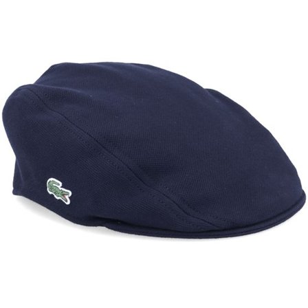 Lacoste - Blå flatcap Keps - Navy Blue Flat Cap @ Hatstore