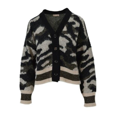Liu Jo, Cardigans Groen, Dames, Maat:M