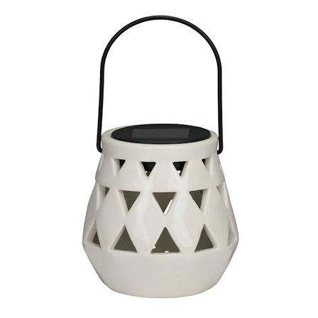 Keramisk sollygte Ø10x11cm