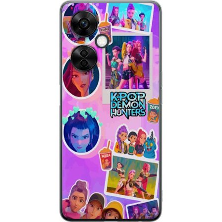 Kompatibel Mobilcover til OnePlus OnePlus Nord CE 3 Lite Kawaii KPop Demon Hunters vinyl samleobjekt