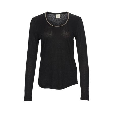 Heartmade Emen Long Sleeves Sort, Dame Langærmet
