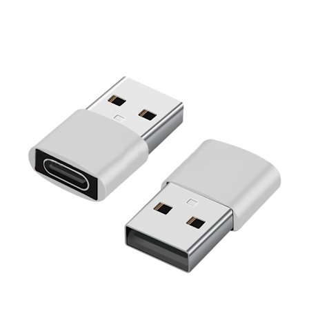 INF 2-pak USB-C til USB-adapter til dataoverførsel og opladning