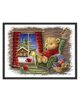 Broderikit Billede Stille aften - M.P Studia