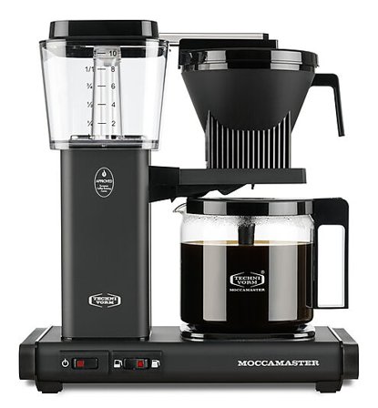 MOCCAMASTER Kaffetrakter Optio Matt Black