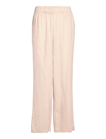 Slfgulia Hw Pant B Vide Bukser Rosa Selected Femme*Betinget Tilbud