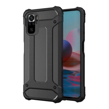 Xiaomi Redmi 10 4G (2021/2022) Kuori Forcell Armor Kova Muovi - Musta