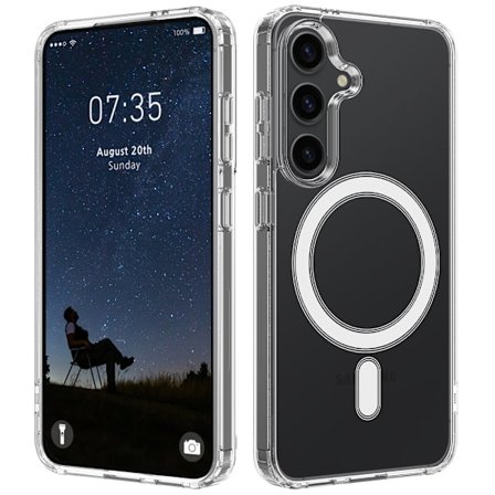 Samsung Galaxy S25 Plus Skal MagSafe TPU / Akryl Transparent