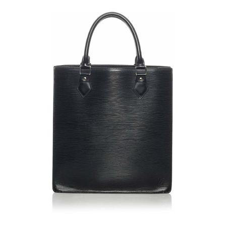 Louis Vuitton Vintage, Pre-owned Tote Bags Zwart, Dames, Maat:ONE Size,leather