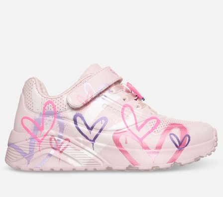 Skechers, JGoldcrown: Uno Lite – Heart Status, 28, Pink, Pige
