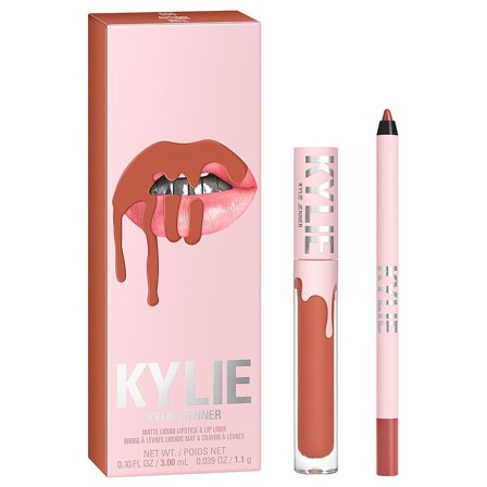 Kylie Cosmetics Matte Liquid Lipstick & Lip Liner 505 Autumn, Makeup, Læber, Lipliner