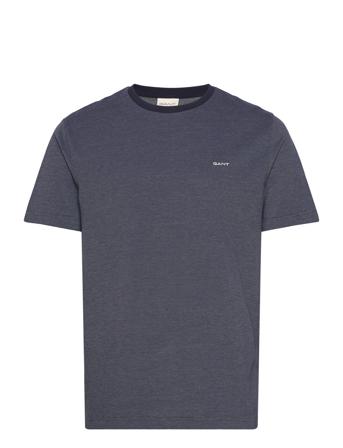 4-Col Oxford Regular Ss T-Shirt GANT Blue