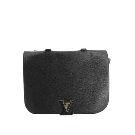 Louis Vuitton Vintage, Pre-owned Leather louis-vuitton-bags Zwart, Dames, Maat:ONE Size