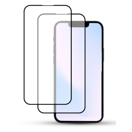 2-Pack IPHONE 14 Skärmskydd - Härdat Glas 9H - Super kvalitet 3D