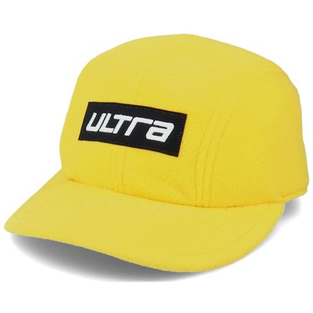 Ultra - Fleece Yellow 4-Panel 5panel Yellow Cap - @ Hatstore
