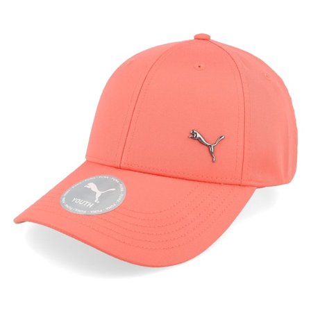 Puma - Rose adjustable Casquette - Kids Essential Metal Puma Cat Bb Cap Jr Red Adjustable @ Hatstore