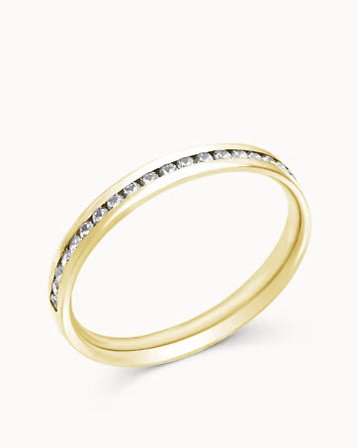 Eternity Ring Juliette 18K Yellow Gold - Engagement Rings & Wedding Rings from Vanbruun