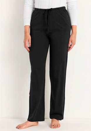 Cellbes of Sweden - Treningsbukse i myk jersey i svart for damer i størrelse 50/52