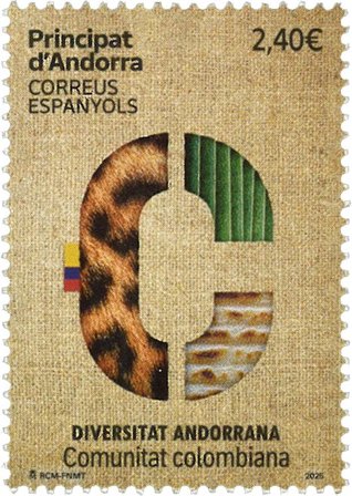 Andorra spansk - Colombianske samfund - Postfrisk frimærke