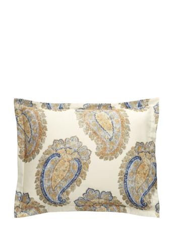 Paisley Pillowcase Home Textiles Bedtextiles Pillow Cases Creme GANT*Betinget Tilbud